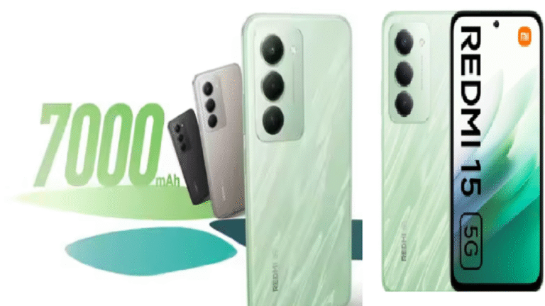 Redmi 15 5G: শক্তিশালী ব্যাটারি ও আধুনিক প্রসেসরের সঙ্গে আসছে নতুন স্মার্টফোন