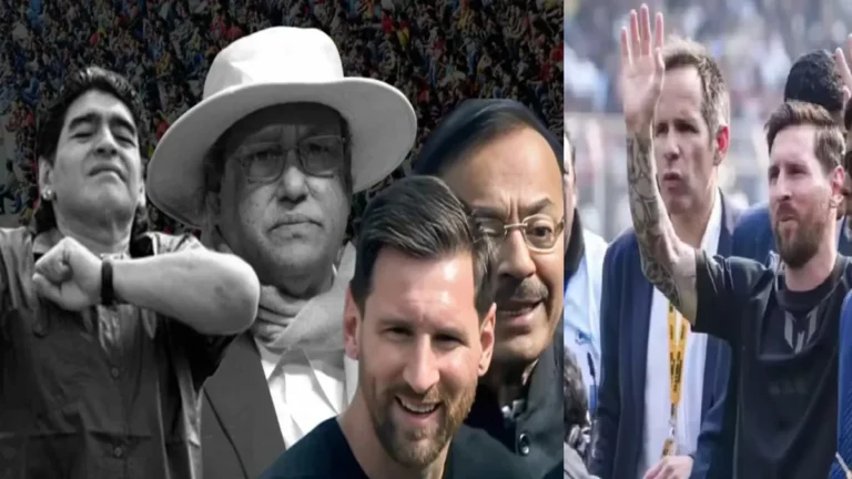 Lionel Messi in Kolkata